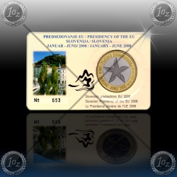 KARTICA 3 EVRO SLOVENIJA 2008